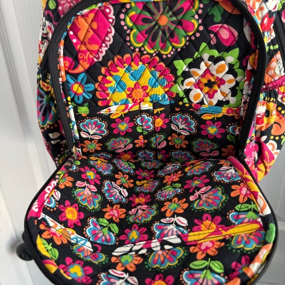 Vera Bradley Disney Parks Midnight With Mickey Campus Backpack Retired RARE - Picture 6 of 16